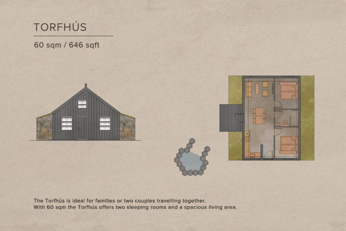 Torfhus Retreat Hotel Selfoss Ruang foto